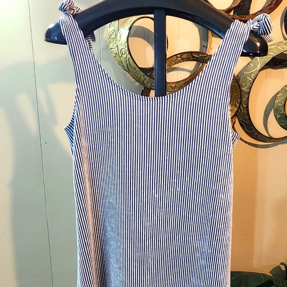 Wandering Dreams Adorable Comfy  Striped Dress - Picture 2 of 12
